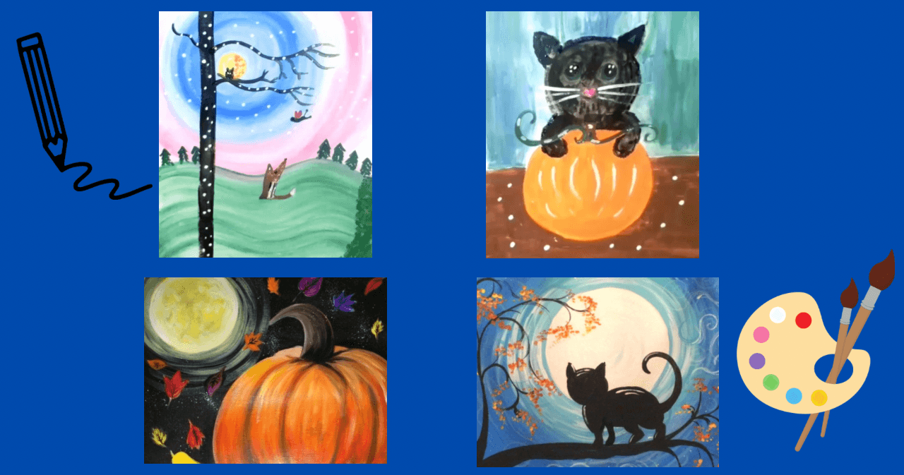 Art Class - Seasonal Acrylic Painting