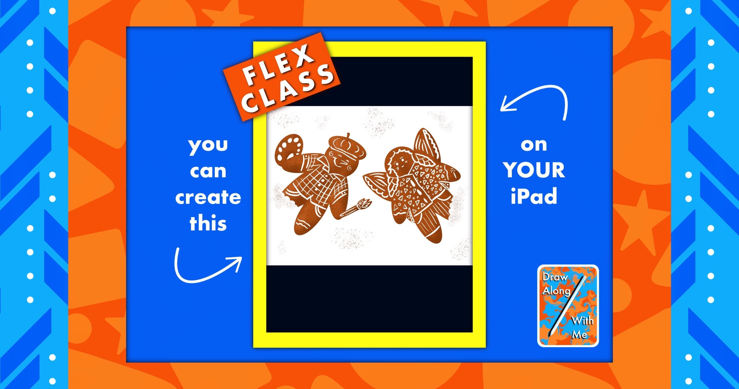 Art Class - Procreate Gingerbread Art