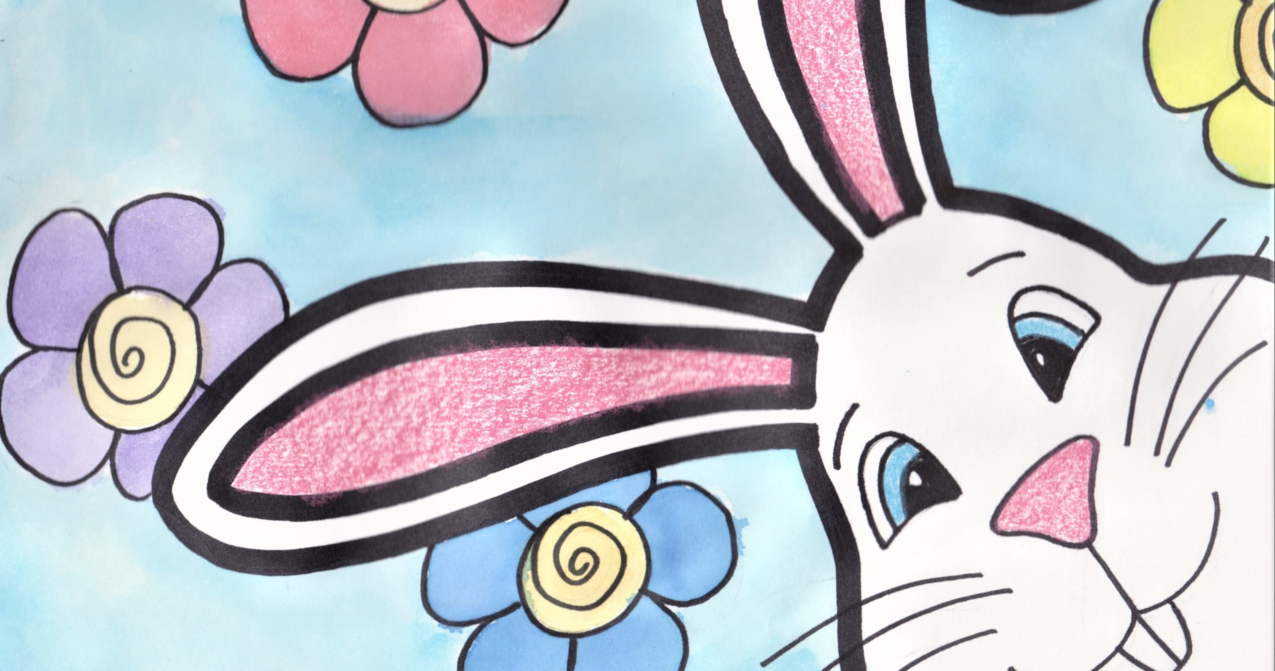 Art Class - Watercolor Painting: Rabbit