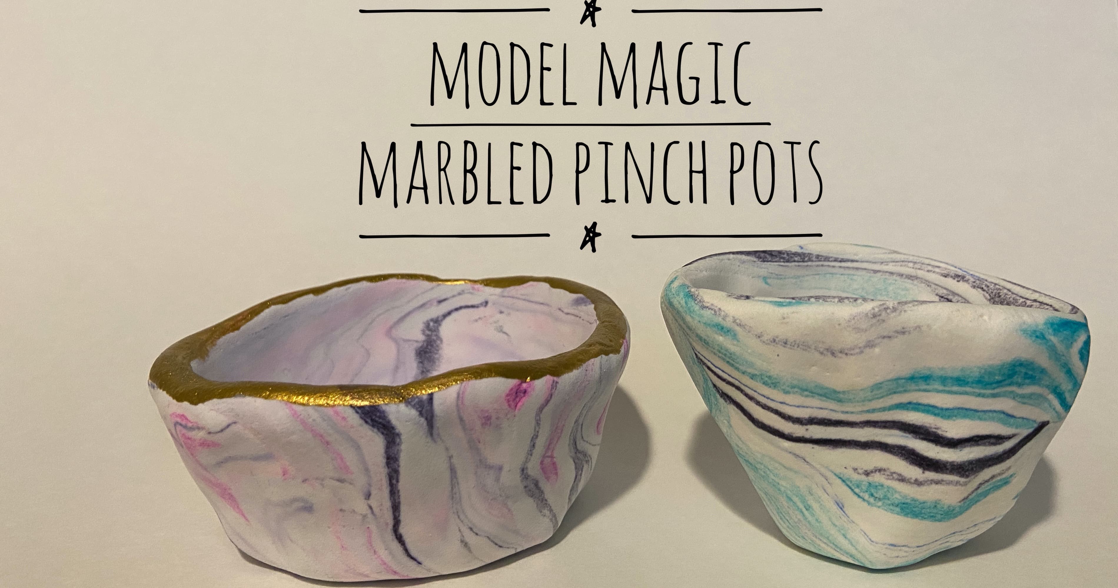 Art Class - Sculpt Textured Pinch Pots