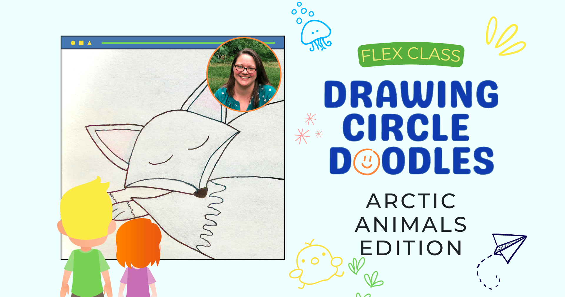 Art Class - Arctic Circle Doodle Art
