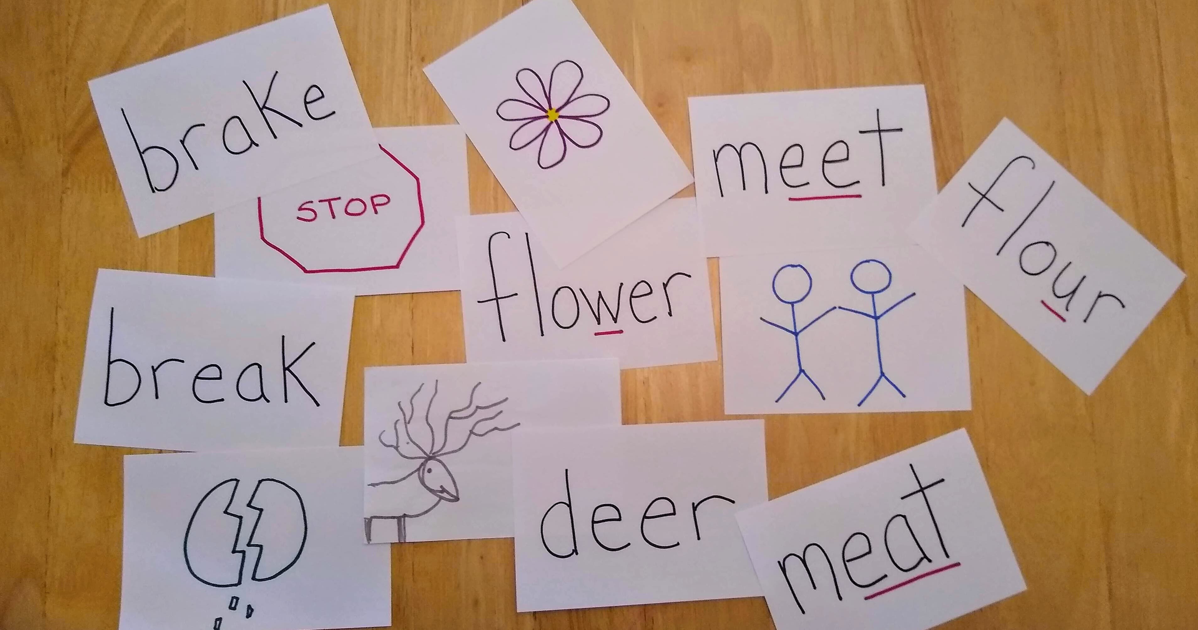 English Class - Spell Homophones Right