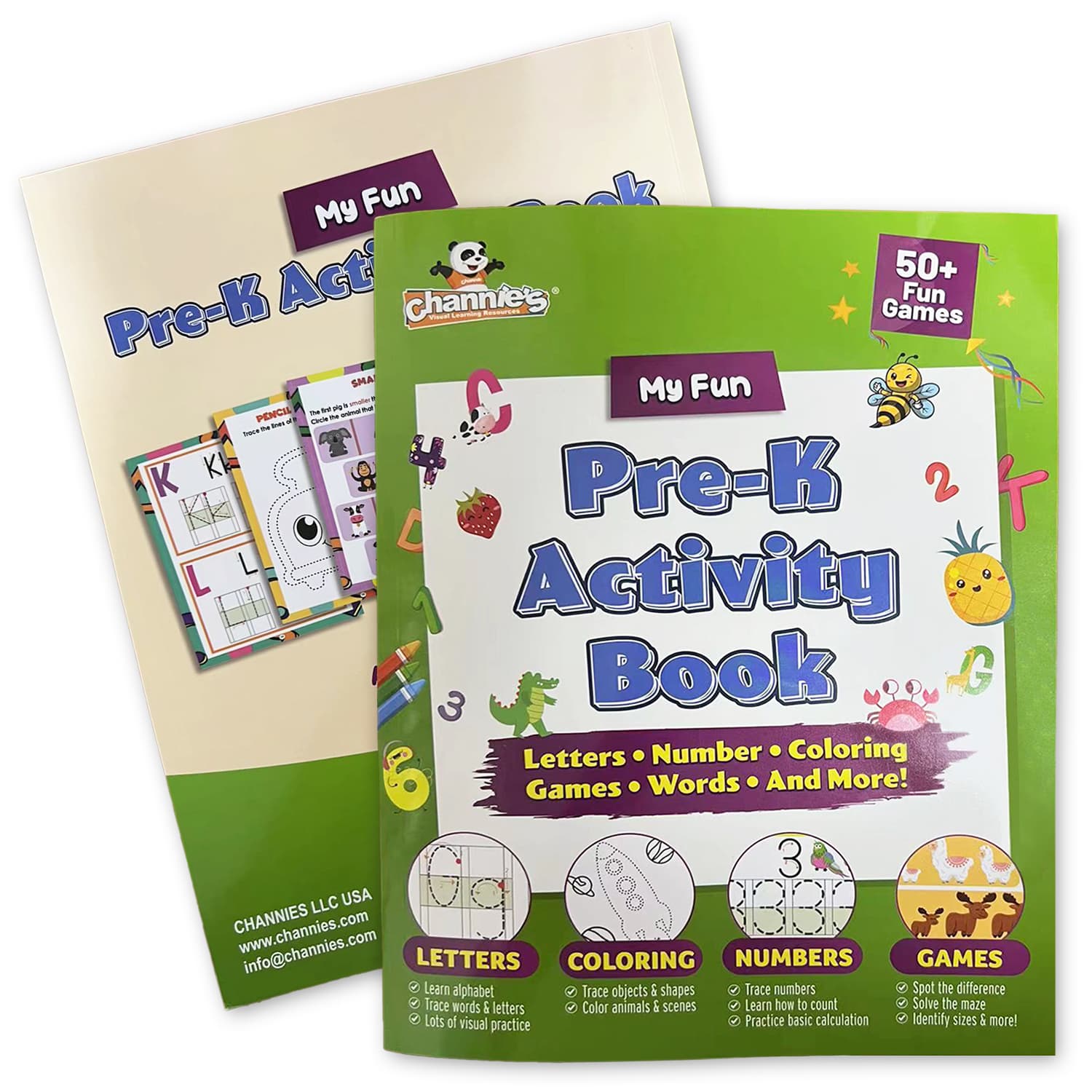 Pre-K Activity Workbook-Letter-Tracing
