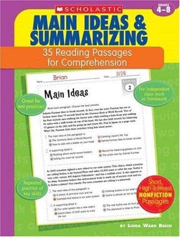 35 Reading Passages for Comprehension: Main Ideas