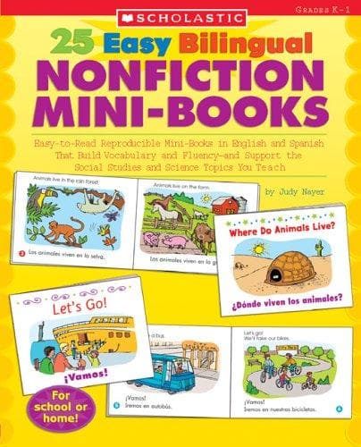 25 Easy Bilingual Nonfiction Mini-Books: