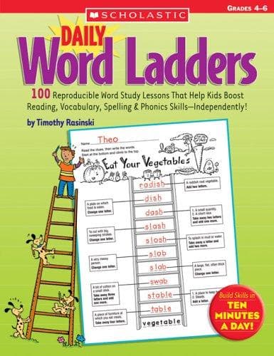 Daily Word Ladders: Grades 4 6: 100 Reproducible