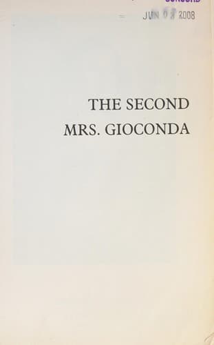 The Second Mrs. Gioconda (E.L. Konigsburg,