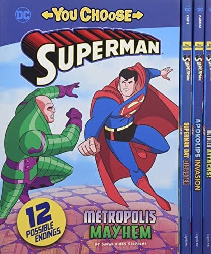 You Choose Stories: Superman (Set of 4 Books,