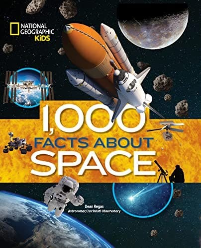 1,000 Facts About Space (Dean Regas, Hardcover,