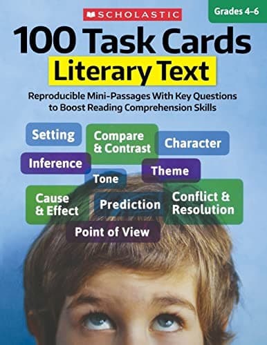 100 Task Cards: Literary Text: Reproducible