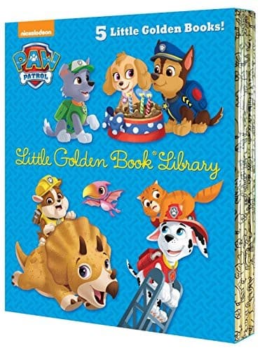 Paw Patrol Little Golden Book Library (Paw