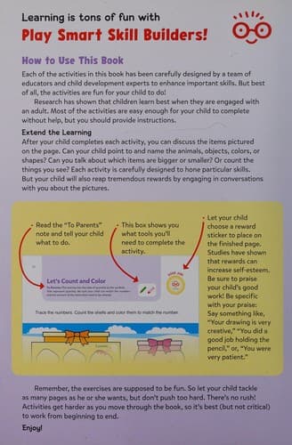 Play Smart Skill Builders 4+ (Gakken, Paperback,