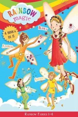 Rainbow Magic Rainbow Fairies: Books #1-4: Ruby