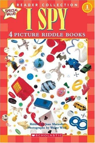 I Spy: 4 Picture Riddle Books (Scholastic Reader,