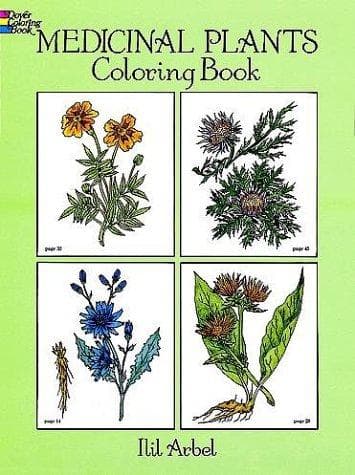 Medicinal Plants Coloring Book (Ilil Arbel,
