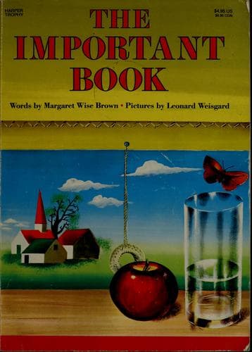 The Important Book (Margaret Wise Brown,