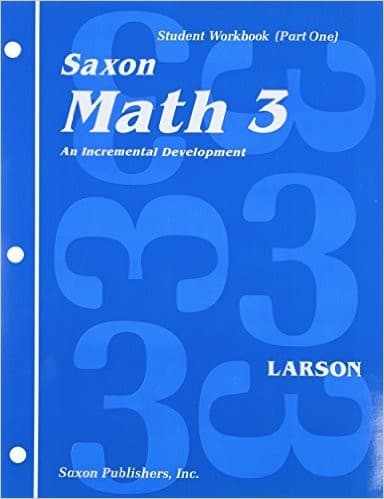 Math 3 Homeschool First Ed Student Workbook Set