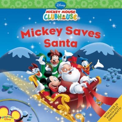 Mickey Saves Santa (Disney Books, Paperback,
