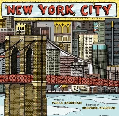 New York City With 3 Postcards (Paula Hannigan,