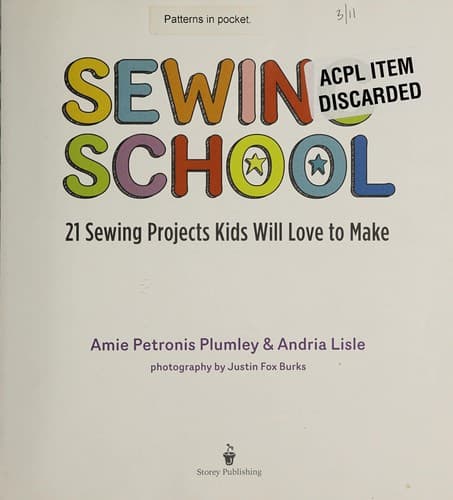 Sewing School ® (Andria Lisle, , Grades K to 5)