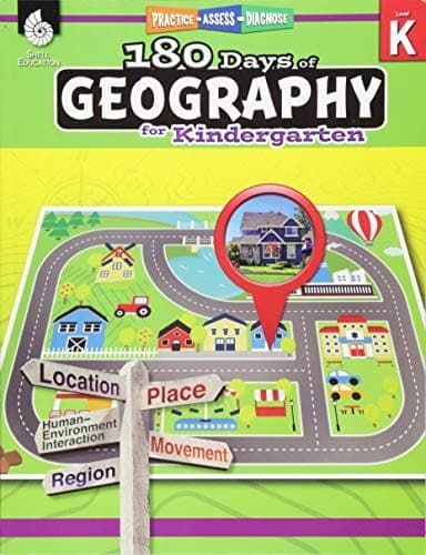 180 Days of Geography for Kindergarten: Practice,