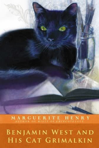 Benjamin West and His Cat Grimalkin (Marguerite