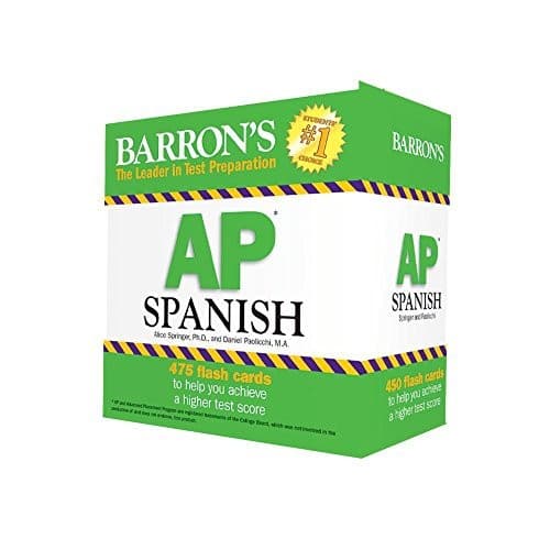 AP Spanish Flashcards, Second Edition: Up-to-Date