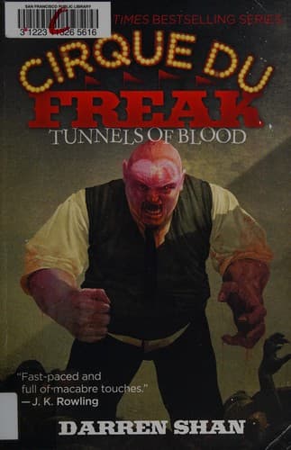 Tunnels of Blood (Darren Shan, Paperback, Grades
