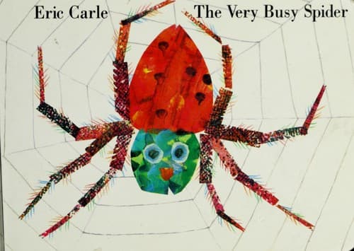The Very Busy Spider (Eric Carle, Hardcover,