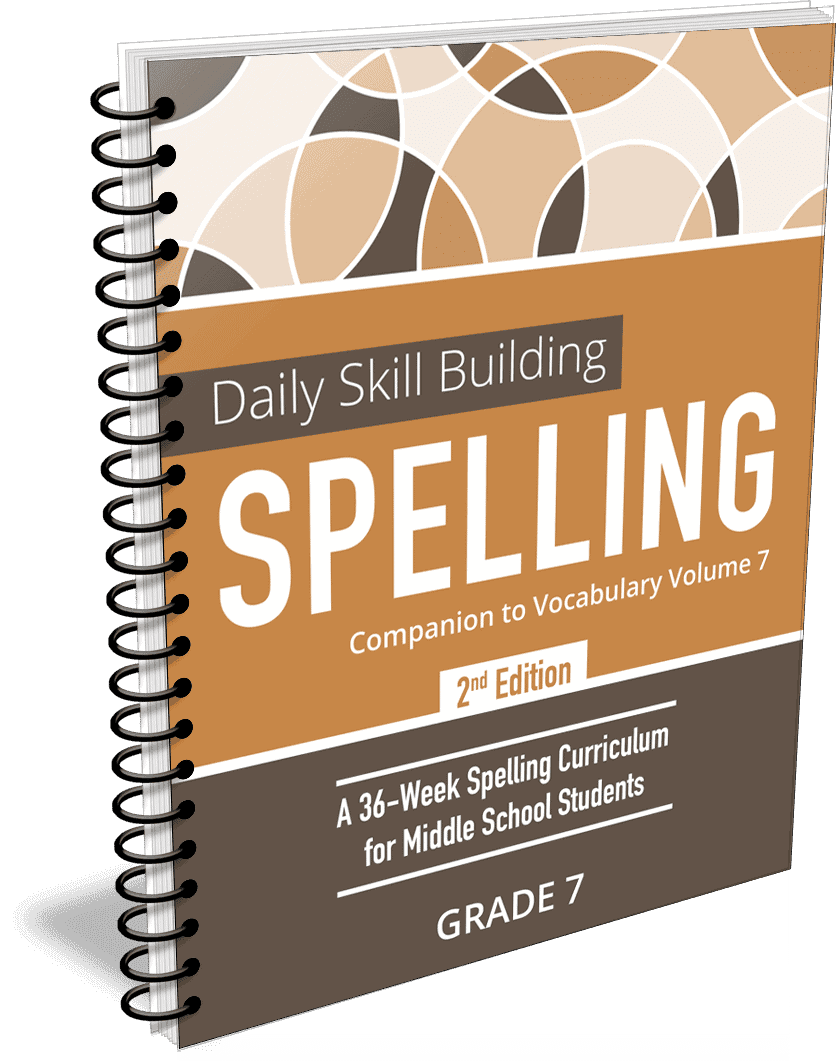 Daily Skill Building: Spelling Grade 7 Companion