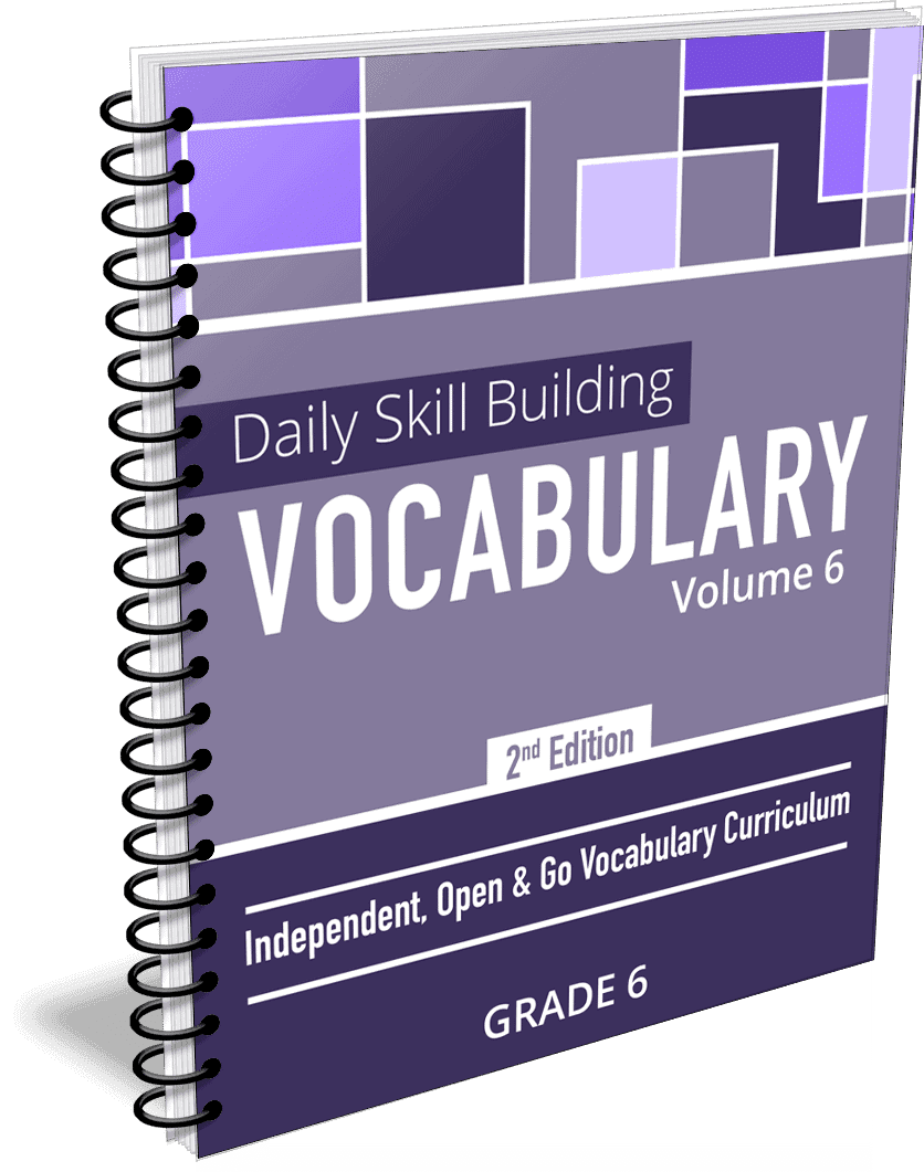 Daily Skill Building: Vocabulary - Grade 6
