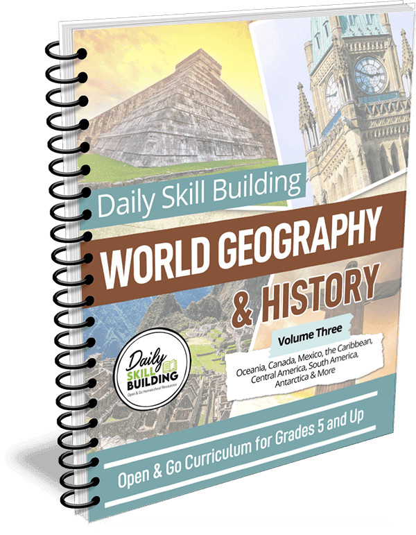 Daily Skill Building: World Geography & History 3