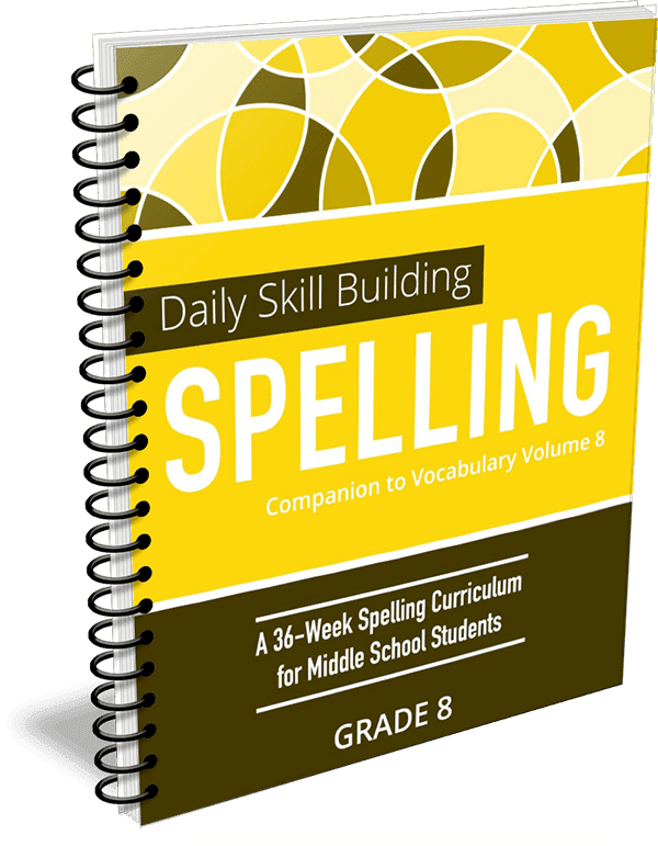 Daily Skill Building: Spelling Grade 8 Companion
