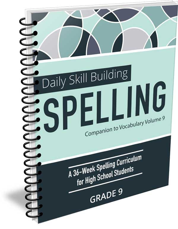 Daily Skill Building: Spelling Grade 9
