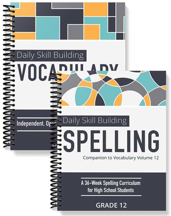 Daily Skill Building Vocabulary & Spelling Gr 12