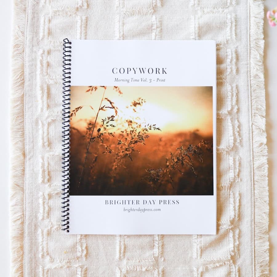 Copywork Book for Morning Time Vol. 3 - Print