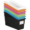 Neon Pop 6 Pack Durable Book And Binder Holders