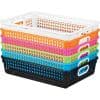 Neon Pop 6 Pack Classroom Paper Baskets