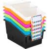 Chapter Book Bins Neon Pop Set of 6