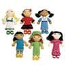 Excellerations World Friends Dolls Set of 6 Gi