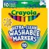 Crayola Ultra Clean Markers Set of 10