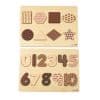 Excellerations WoodWonders Shapes and Numbers Pu
