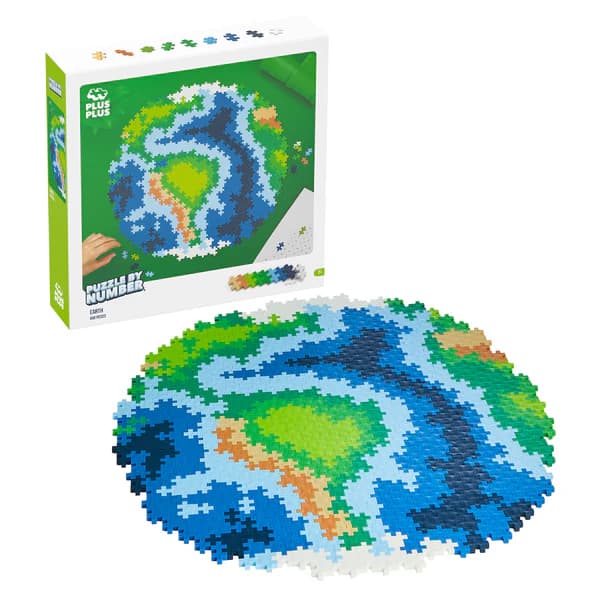 Plus-Plus Puzzle by Number: Earth 800 PC