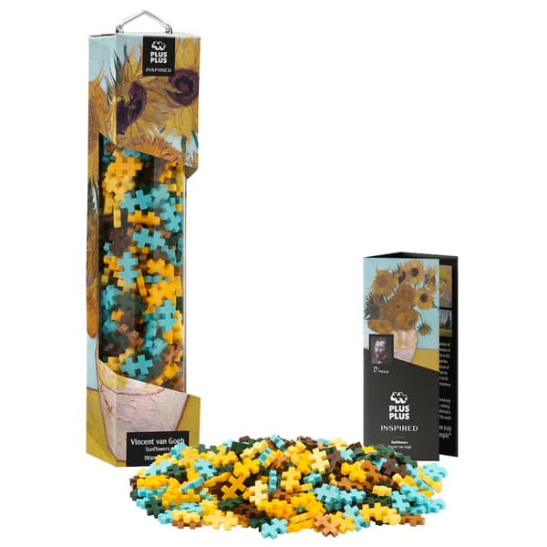 Plus-Plus Inspired: Vincent van Gogh Sunflowers