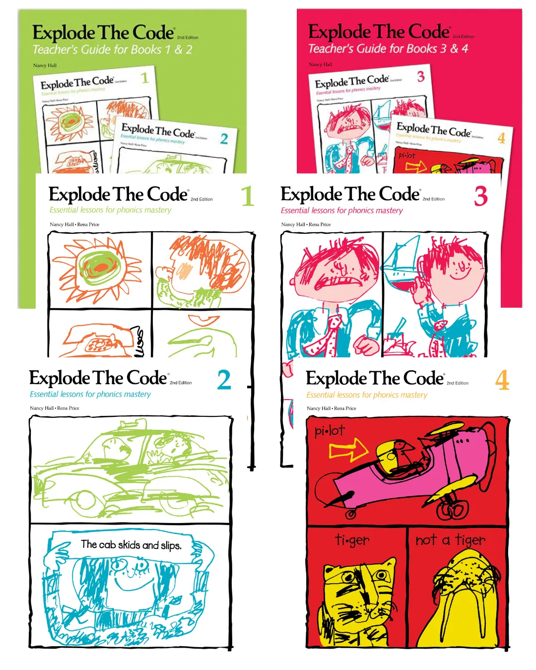 Explode the Code 1-4 Complete 2E Set