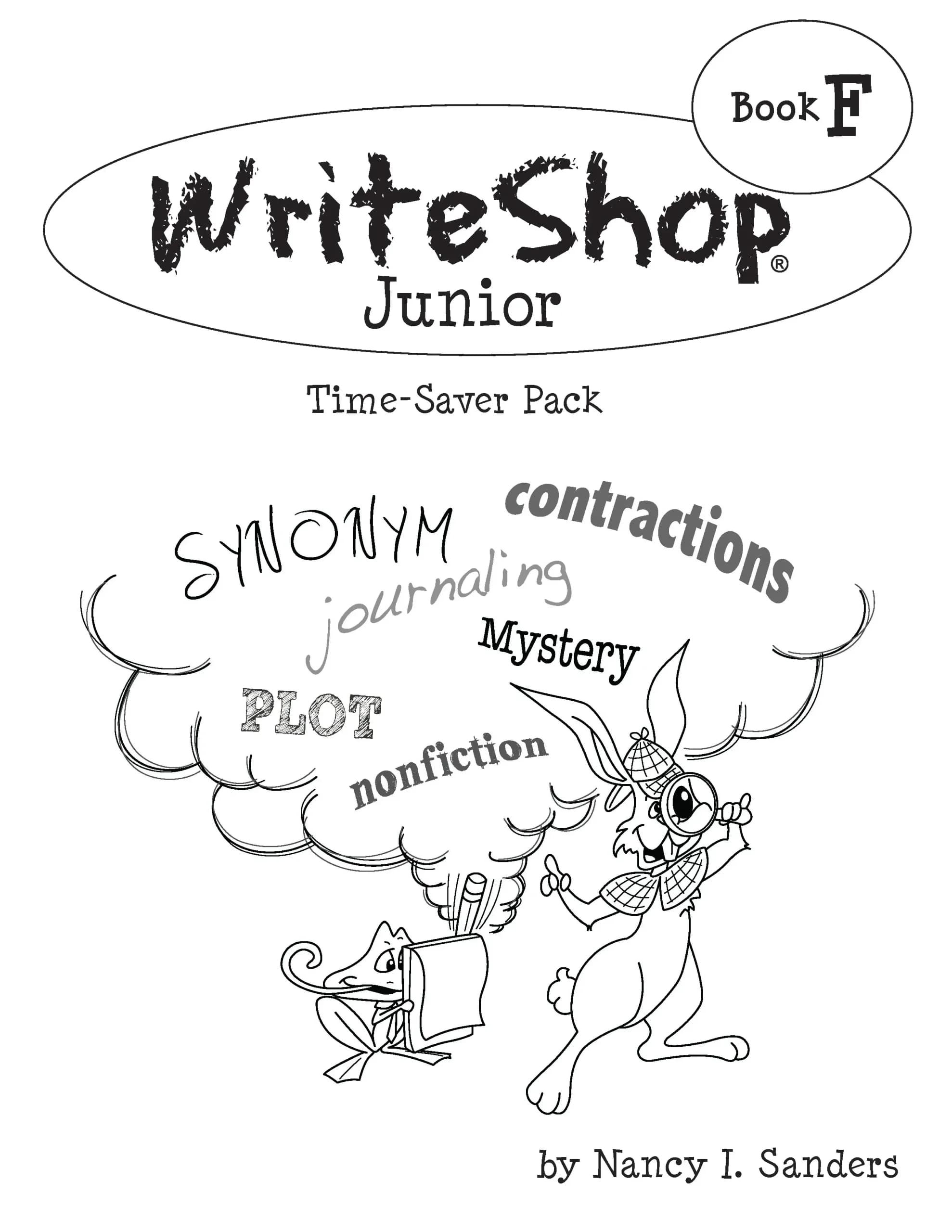 WriteShop Junior Level F Time-Saver Pack