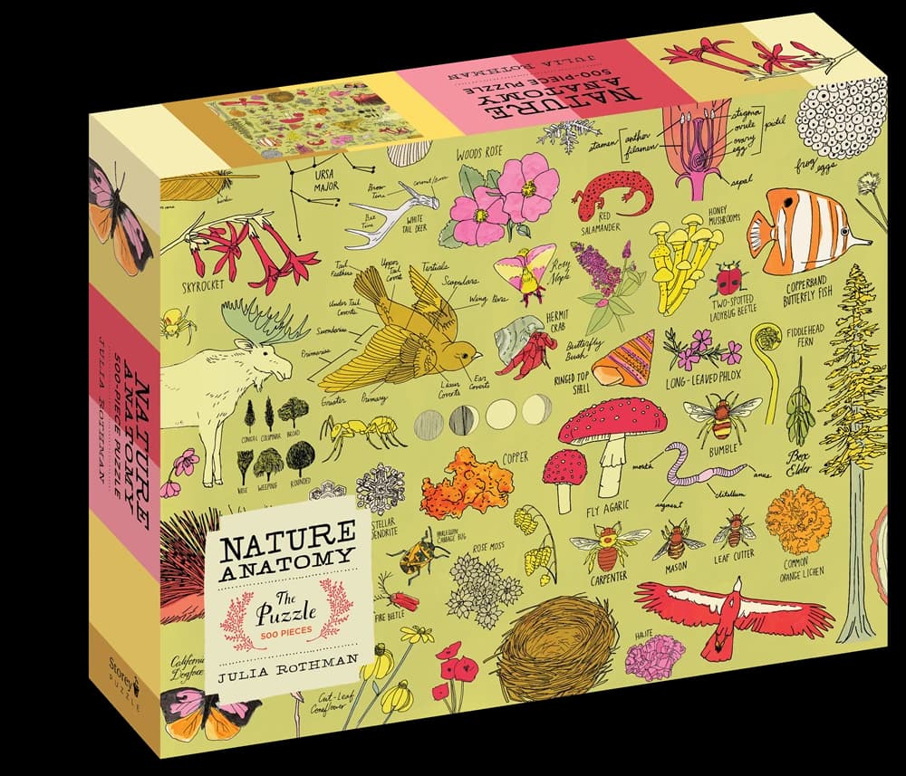 Julia Rothman: Nature Anatomy 500pc Puzzle