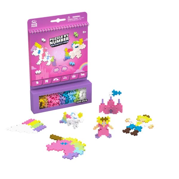Plus-Plus Puzzle by Number Activity: Fairytale