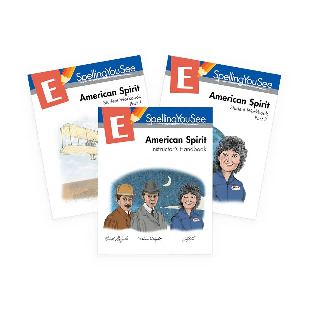 Spelling You See E American Spirit 2E Set