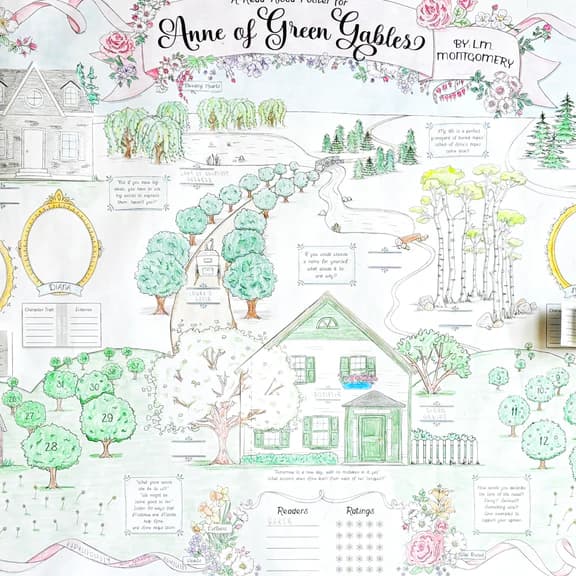 Anne of Green Gables Read-Aloud Poster
